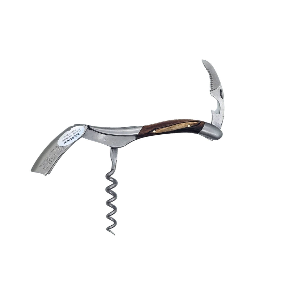 Sommelier ouvert en bois d'Aubrac par Laguiole en Aubrac vu de dessus