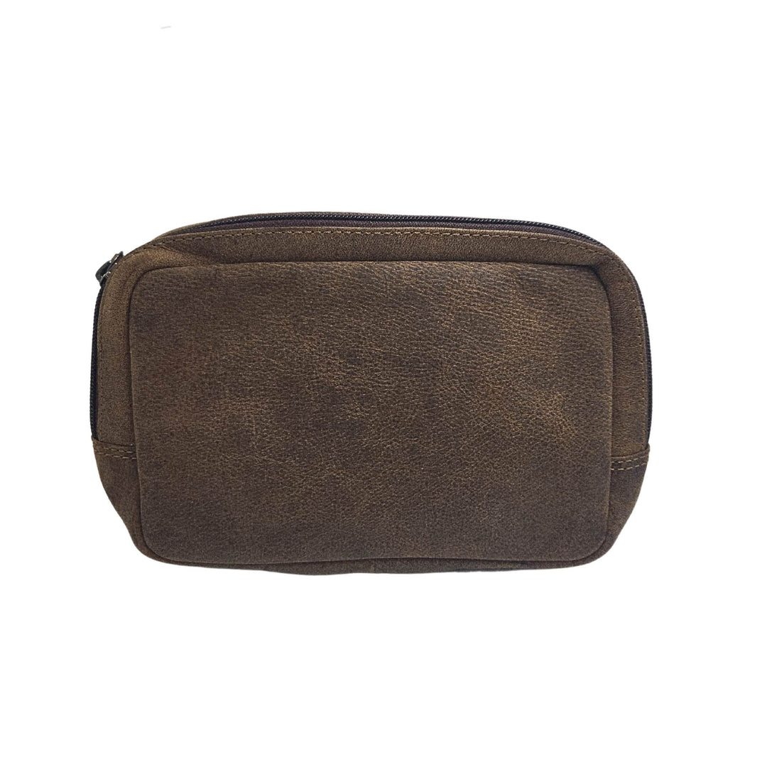 Sac 2402 Adrian Klis en cuir de bison vu de devant