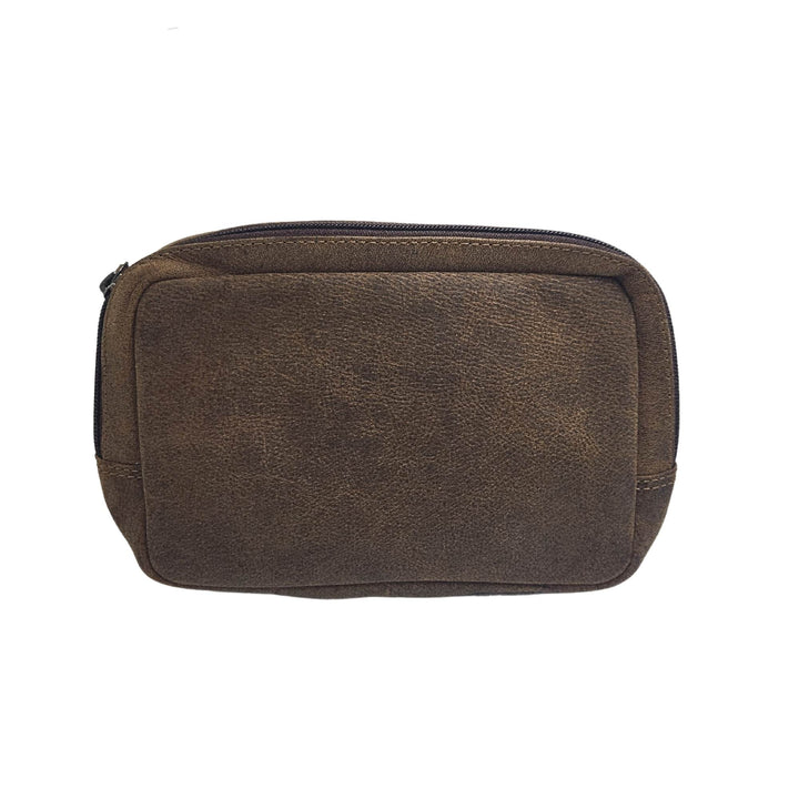 Sac 2402 Adrian Klis en cuir de bison vu de devant