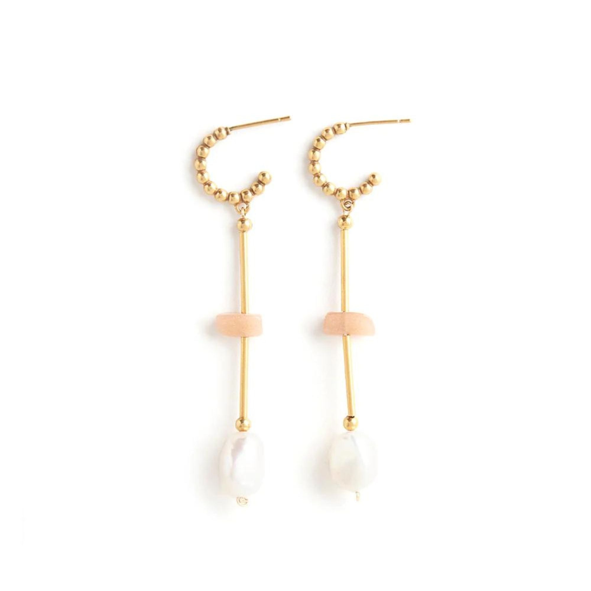 Gold Dipped Cabana Earrings main image 1