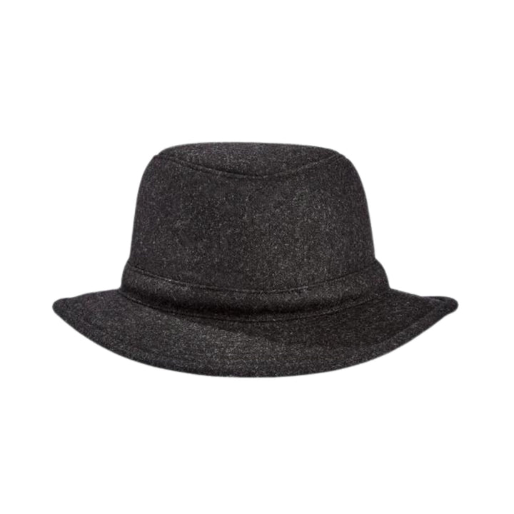 Chapeau Tilley Tec-Whool noir vu de face