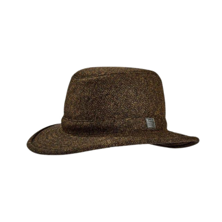 Chapeau Tilley Tec-Whool vert olive vu de 3/4