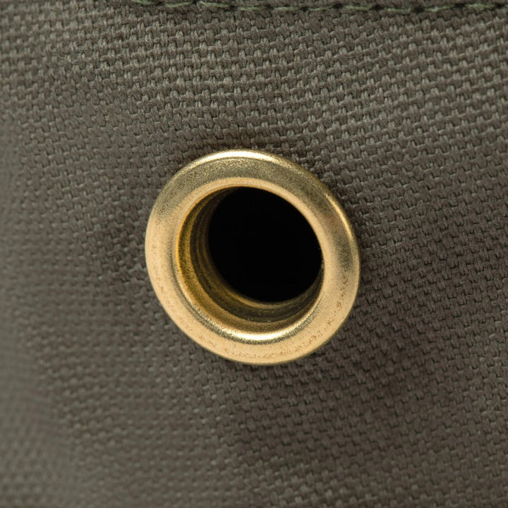 Détails de l'oeillet du Chapeau emblématique T1 Olive de tilley