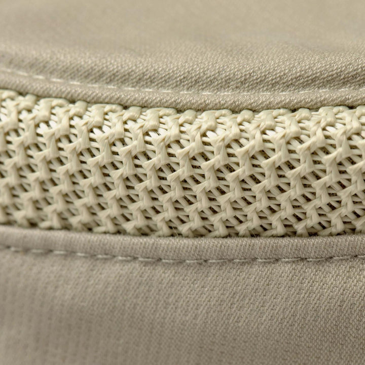 Détails de la ventilation du Chapeau Tilley Eco-Airflo T5MO beige