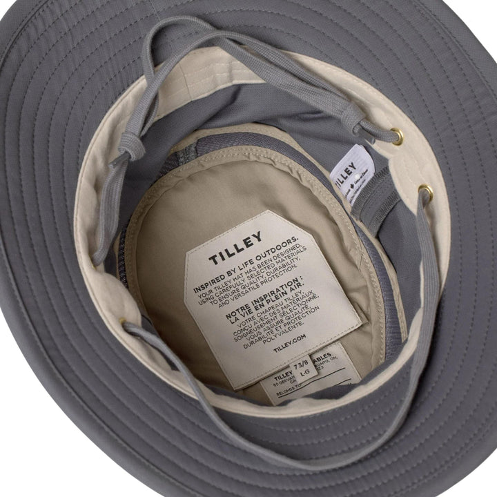 Intérieur du Chapeau Tilley Eco-Airflo T5MO gris