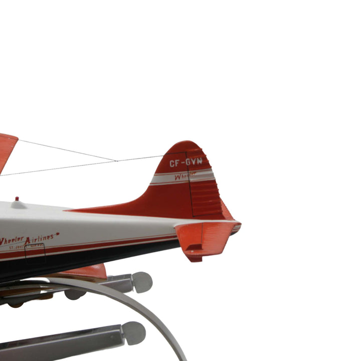 Arrière d'un Modèle réduit d'un hydravion Wheeler Airline