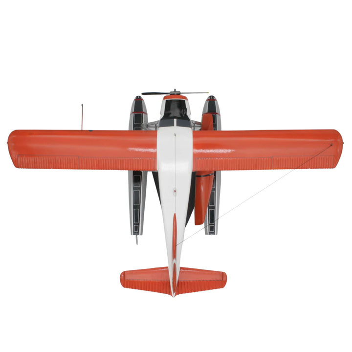 Vue du dessus d'un Modèle réduit d'un hydravion Wheeler Airline