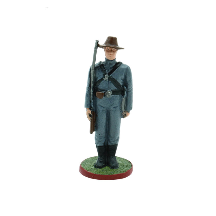 Pion rouge du Jeu d'échecs de la guerre civile vu de devant par Ashleay Dollard