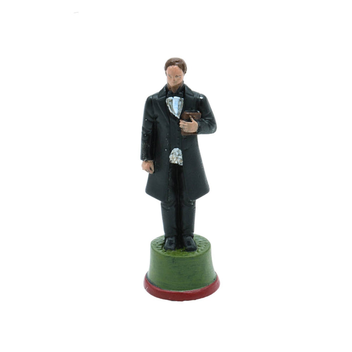 Roi rouge du Jeu d'échecs de la guerre civile vu de devant par Ashleay Dollard