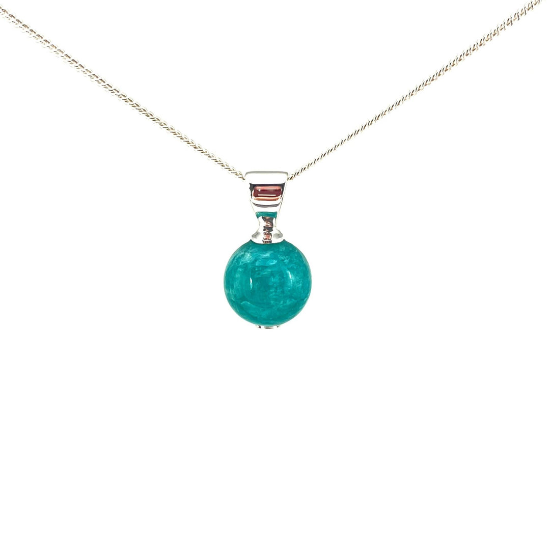 Pendentif amazonite du Lac Sairs