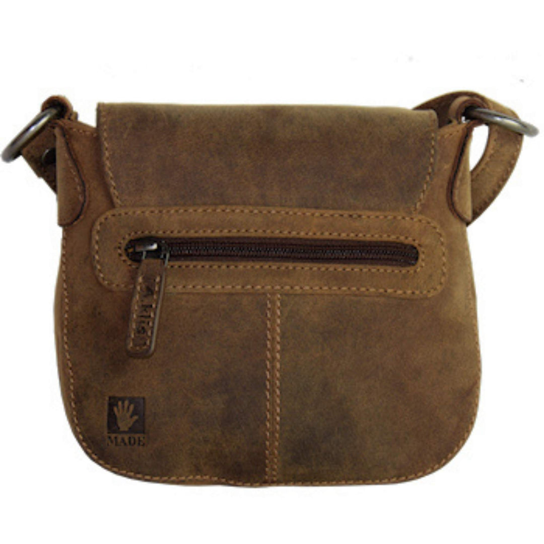 Sac à main en cuir de bison 2790 vu de derrière par Adrian Klis