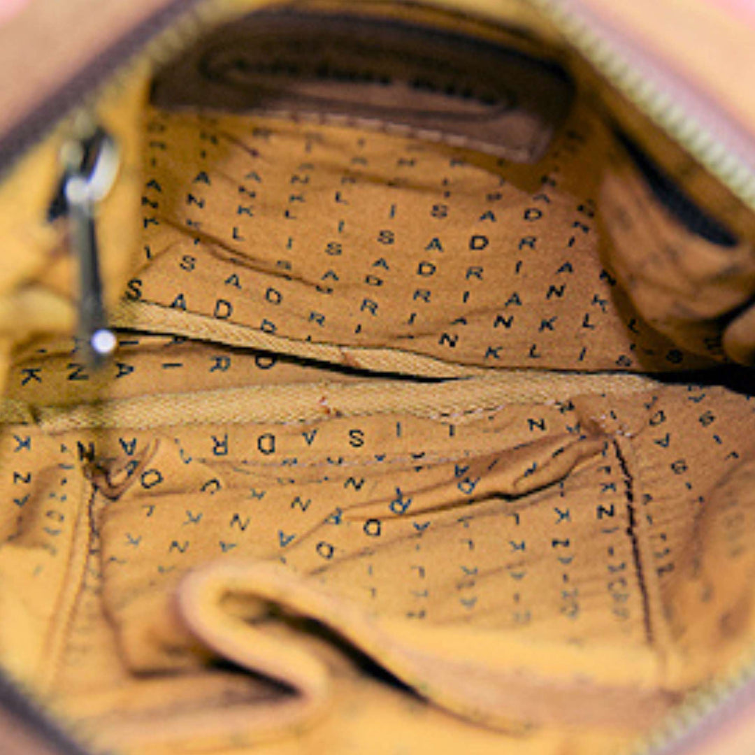 Intérieur du sac Sac Adrian Klis 2926 en cuir de bison