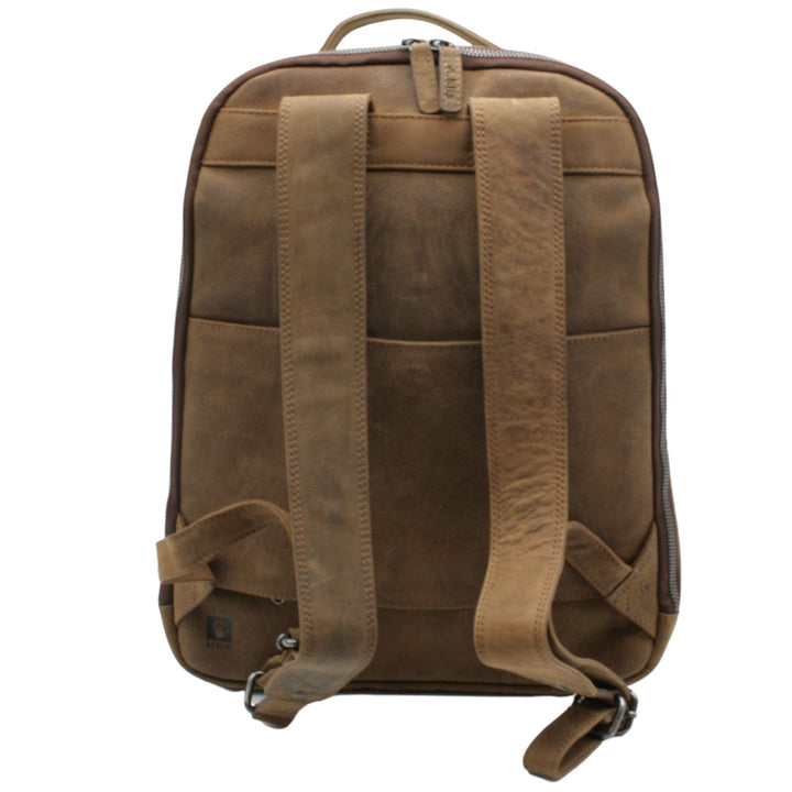 Sac à dos Adrian Klis en cuir de bison 2950 vu de derrière