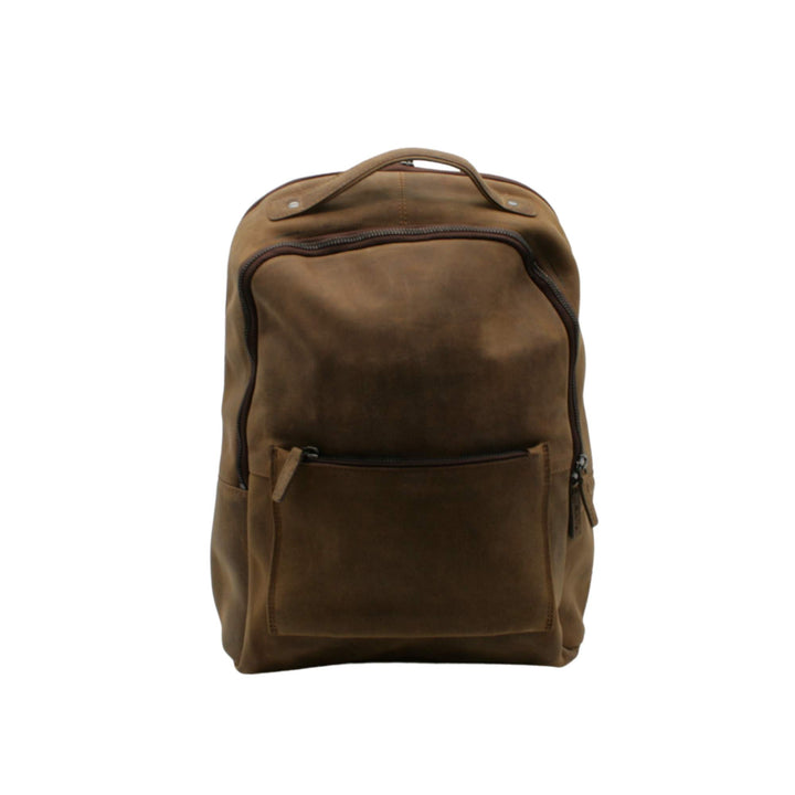 Sac à dos Adrian Klis en cuir de bison 2950 vu de devant