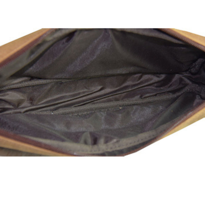 Bison Leather Toiletry Bag