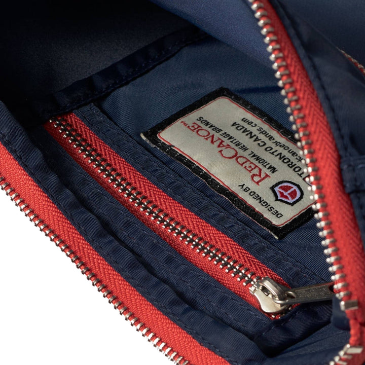 Intérieur du Sac à pochette RCAF bleu marine avec bandouillère par Red Canoe