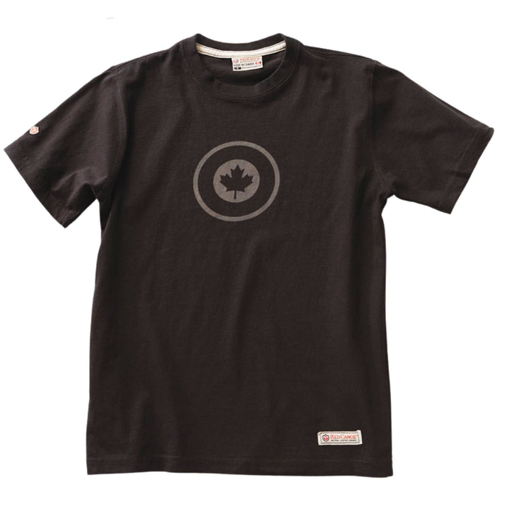 T-shirt RCAF noir pour homme par Red Canoe