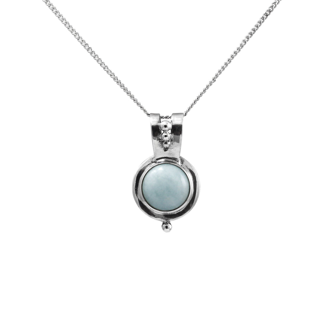 Pendentif aigue-marine de l'Abitibi