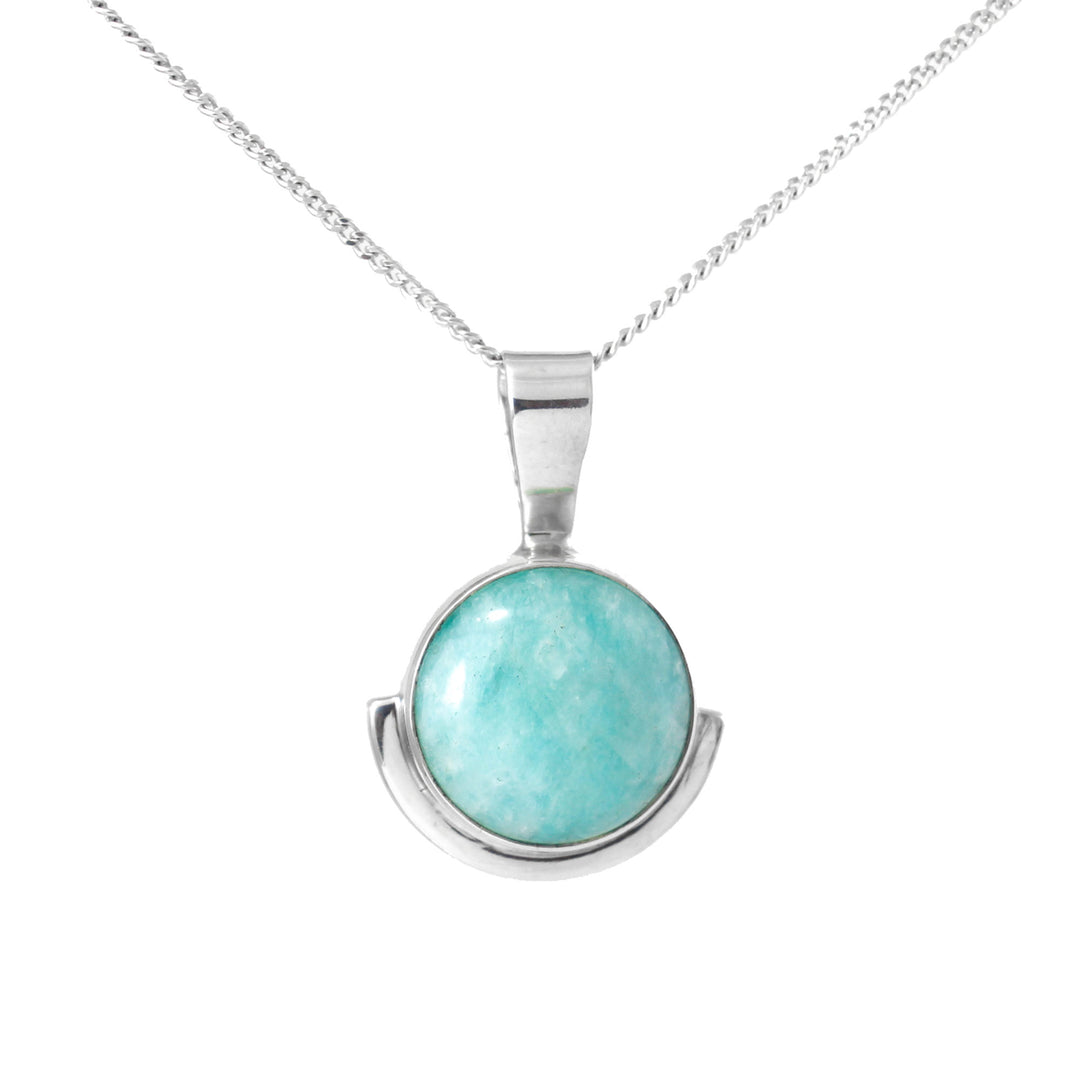 Amazonite Pendant from Lac St-Jean