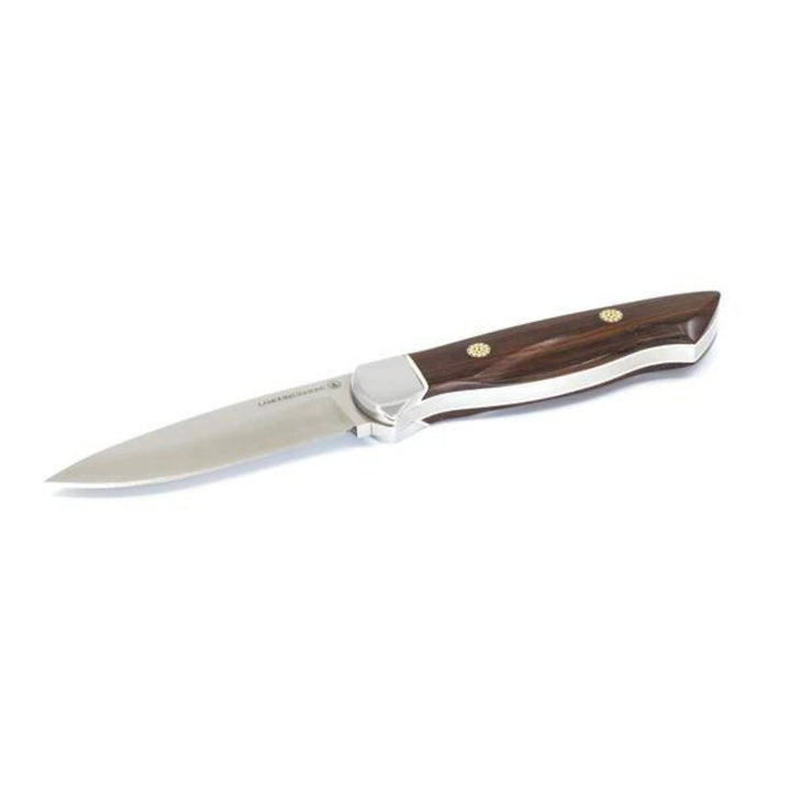 Couteau de chasse par Lamoureux and Sons Matapedia avec manche en bois de cocobolo couché