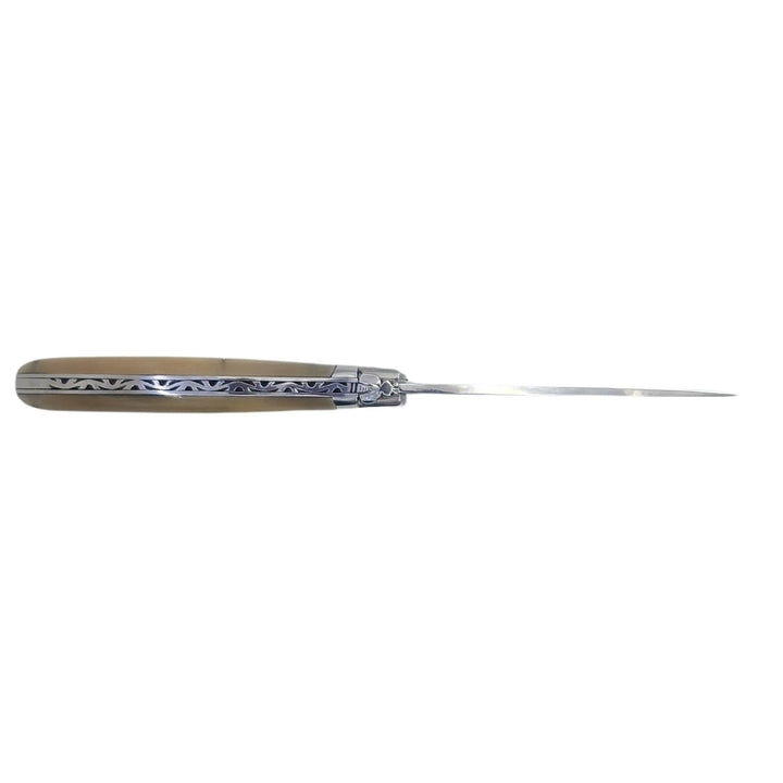 Couteau crocus avec manche en pointe de corne 1 mitre