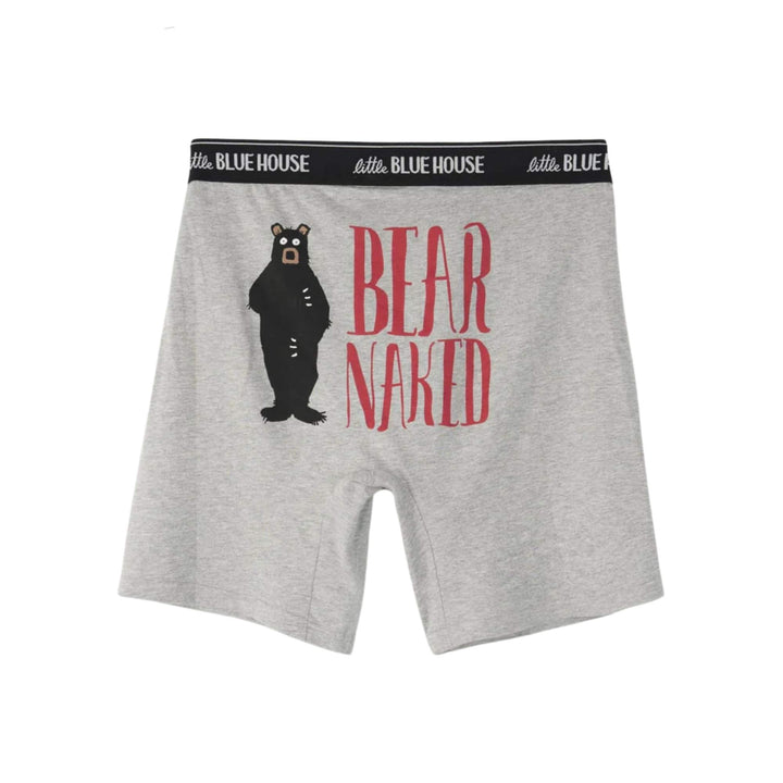 Boxer gris Bear naked vu de derrière par La petite maison bleue par Hatley