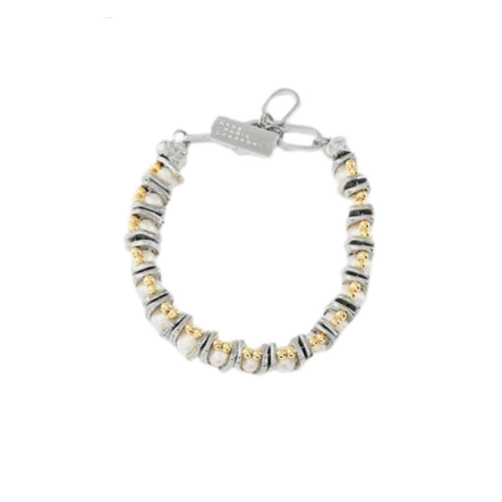 Bracelet Maltro en étain et plaqué or par Anne-Marie Chagnon