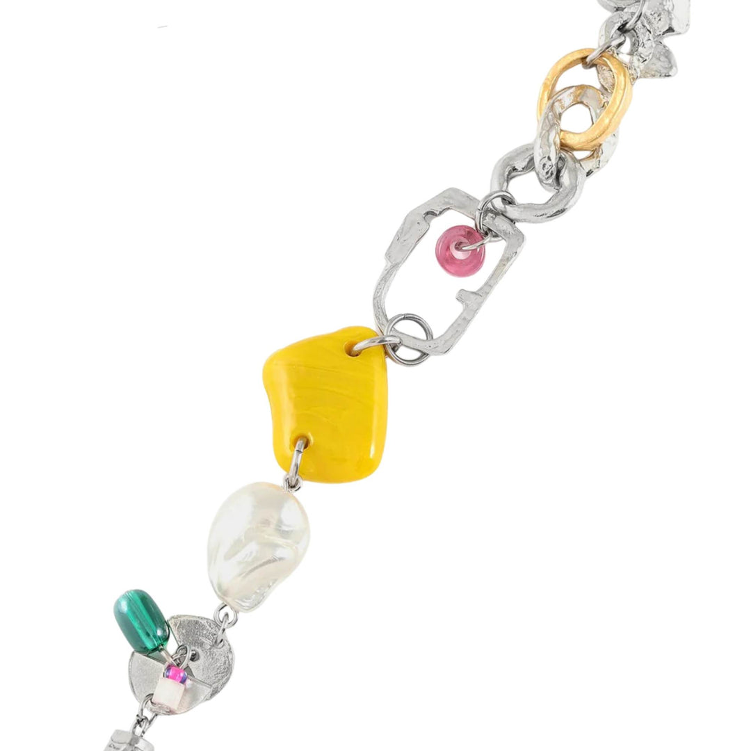 Détails du Bracelet en étain et pierres colorées Nissi tutti frutti par Anne-Marie Chagnon
