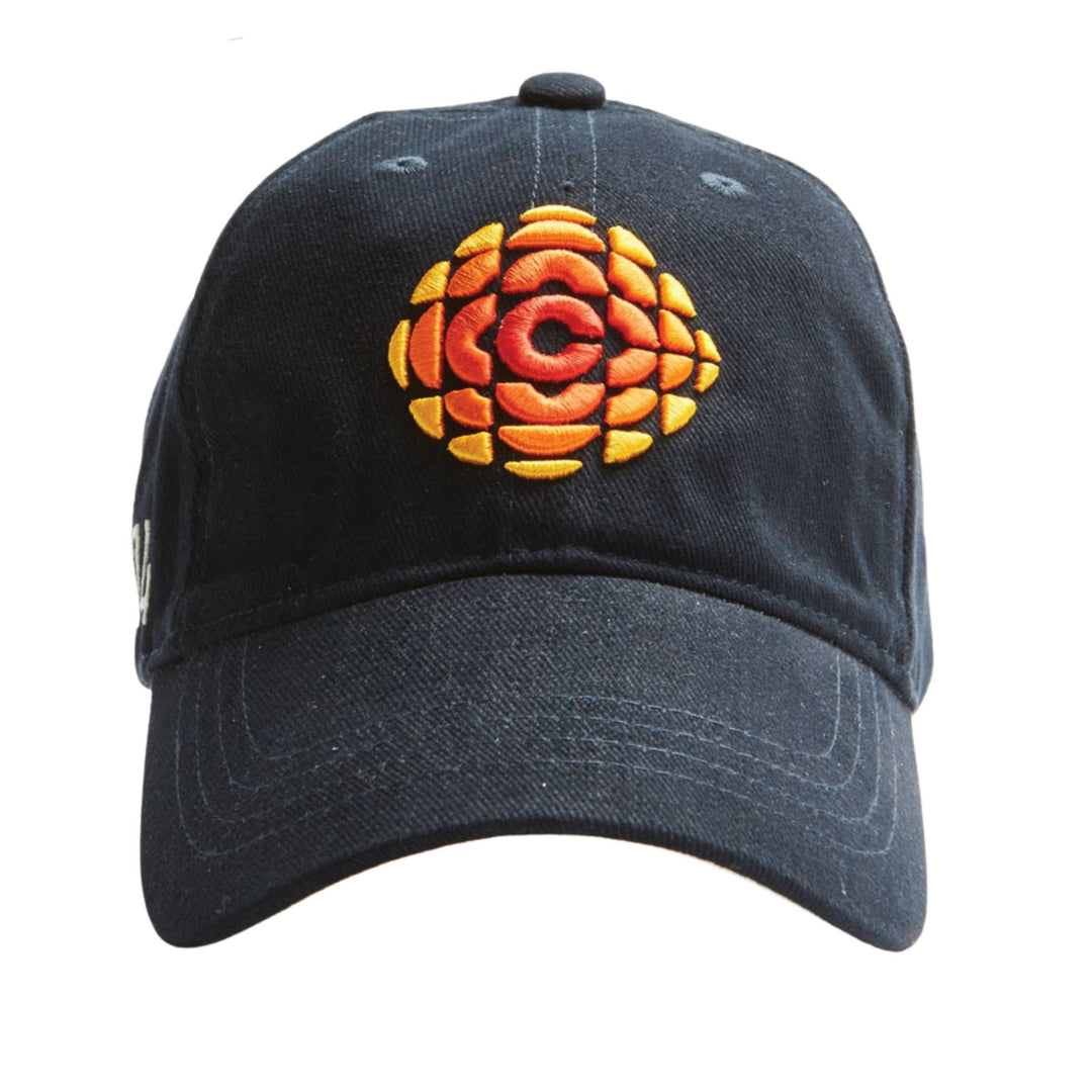 Casquette CBC RADIO-CANADA bleue marine avec logo