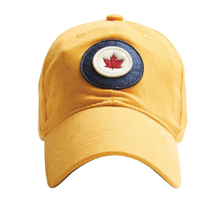 Casquette RCAF jaune avec logo par Red Canoe