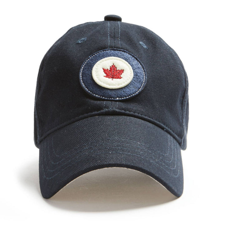 Casquette RCAF bleue marine avec logo par Red Canoe