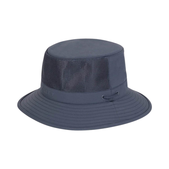 Chapeau aiflo bucket bleu par tilley vu de derrière