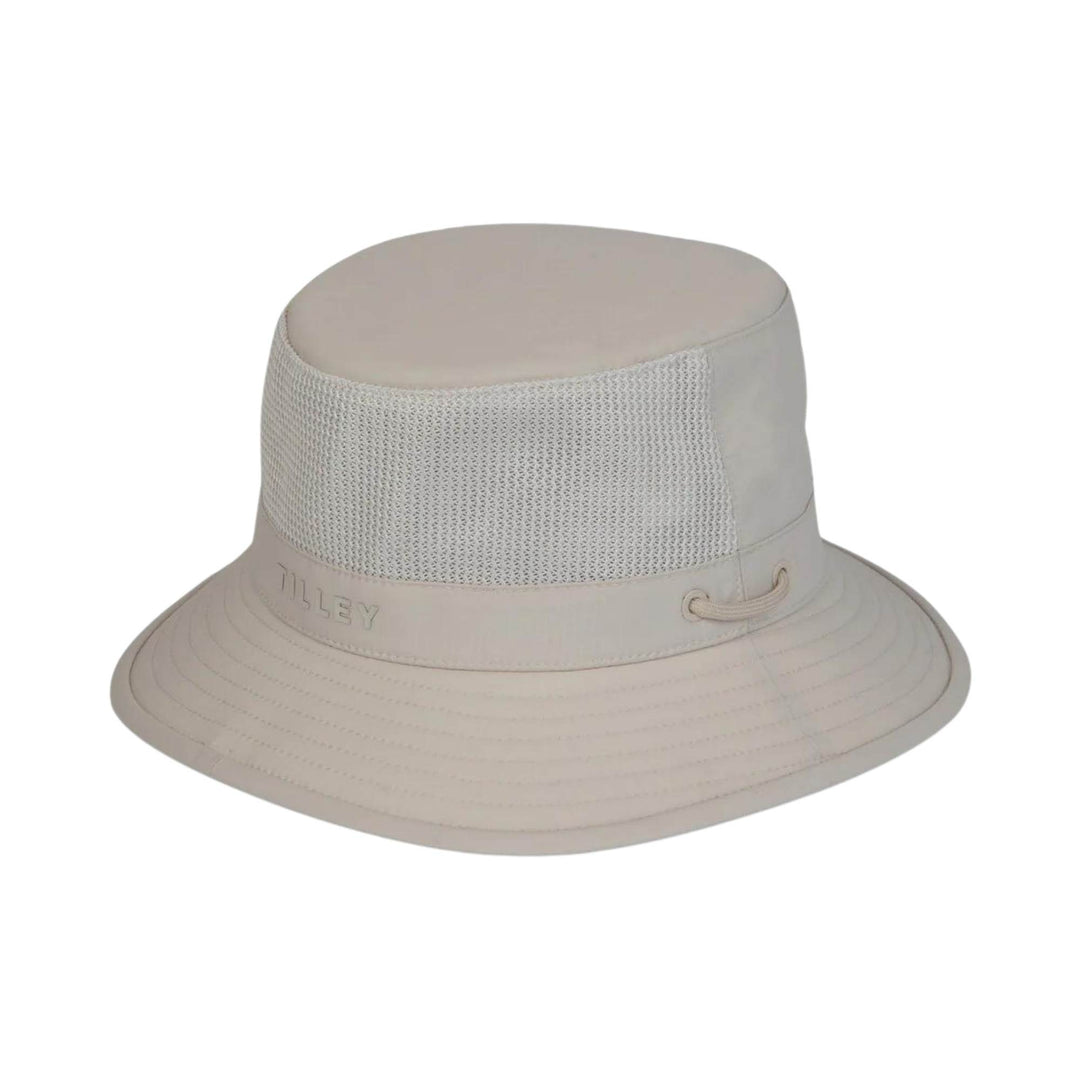 Chapeau aiflo bucket gris par tilley vu de derrière