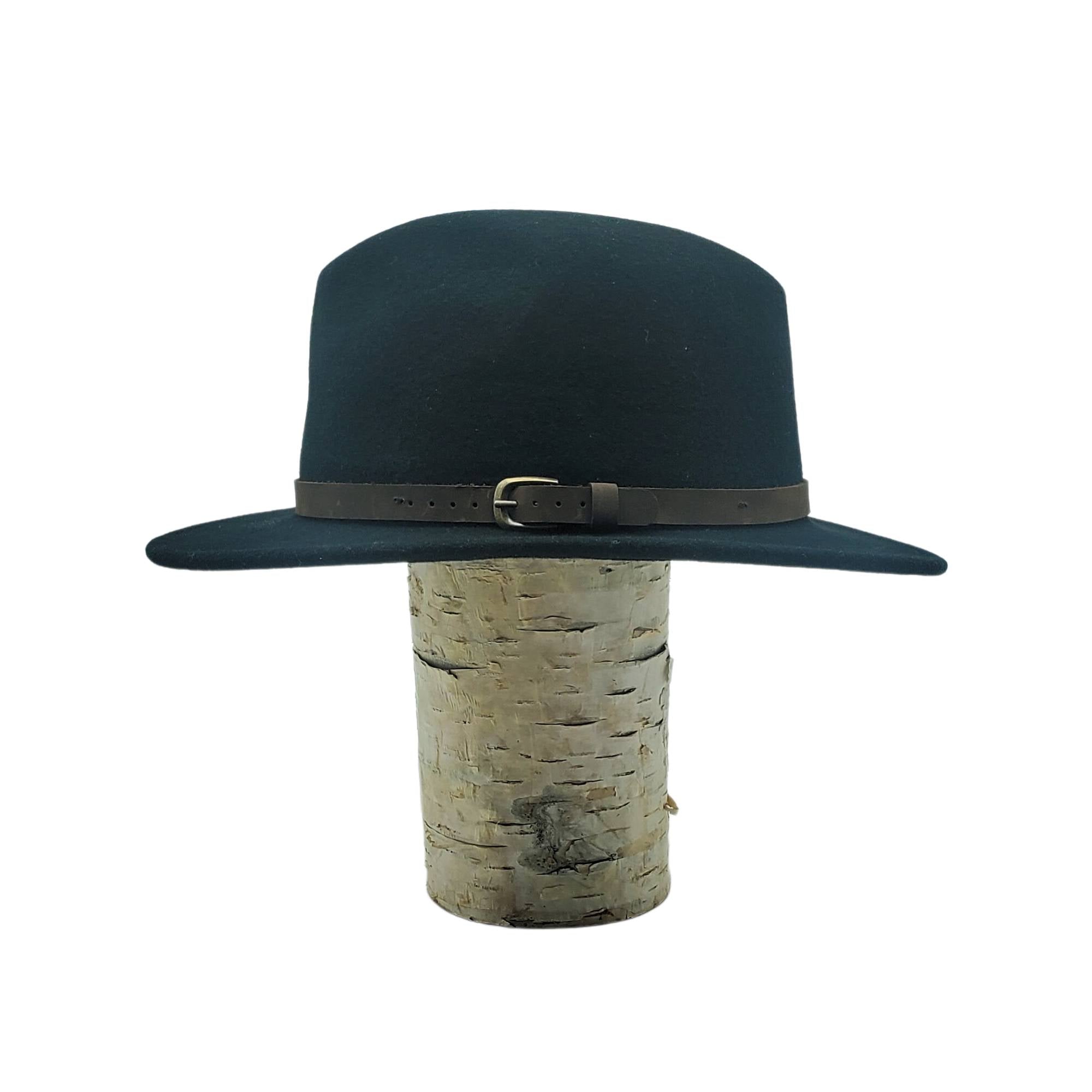 Wool fedora hat