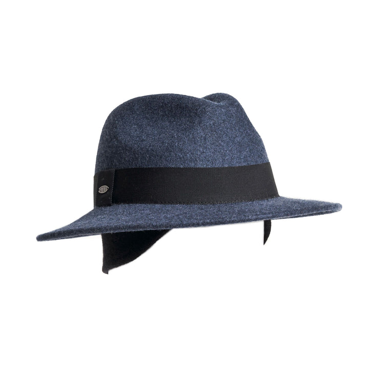 Chapeau Harricana Fern bleu vu de 3/4