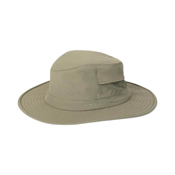 Chapeau Explorateur des dunes par Tilley vert olive vu de 3/4