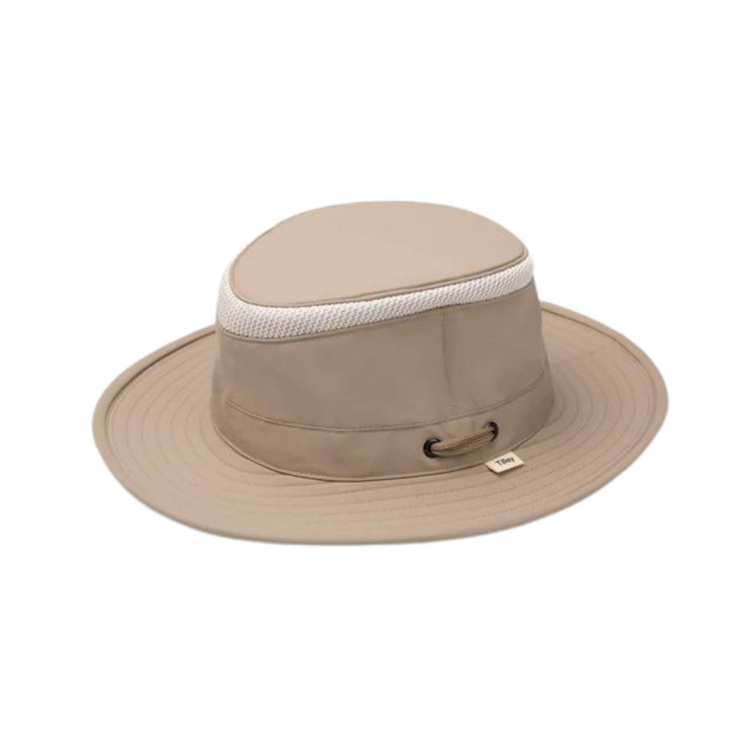 Chapeau LTM5 Airflo par tilley taupe vu de 3/4