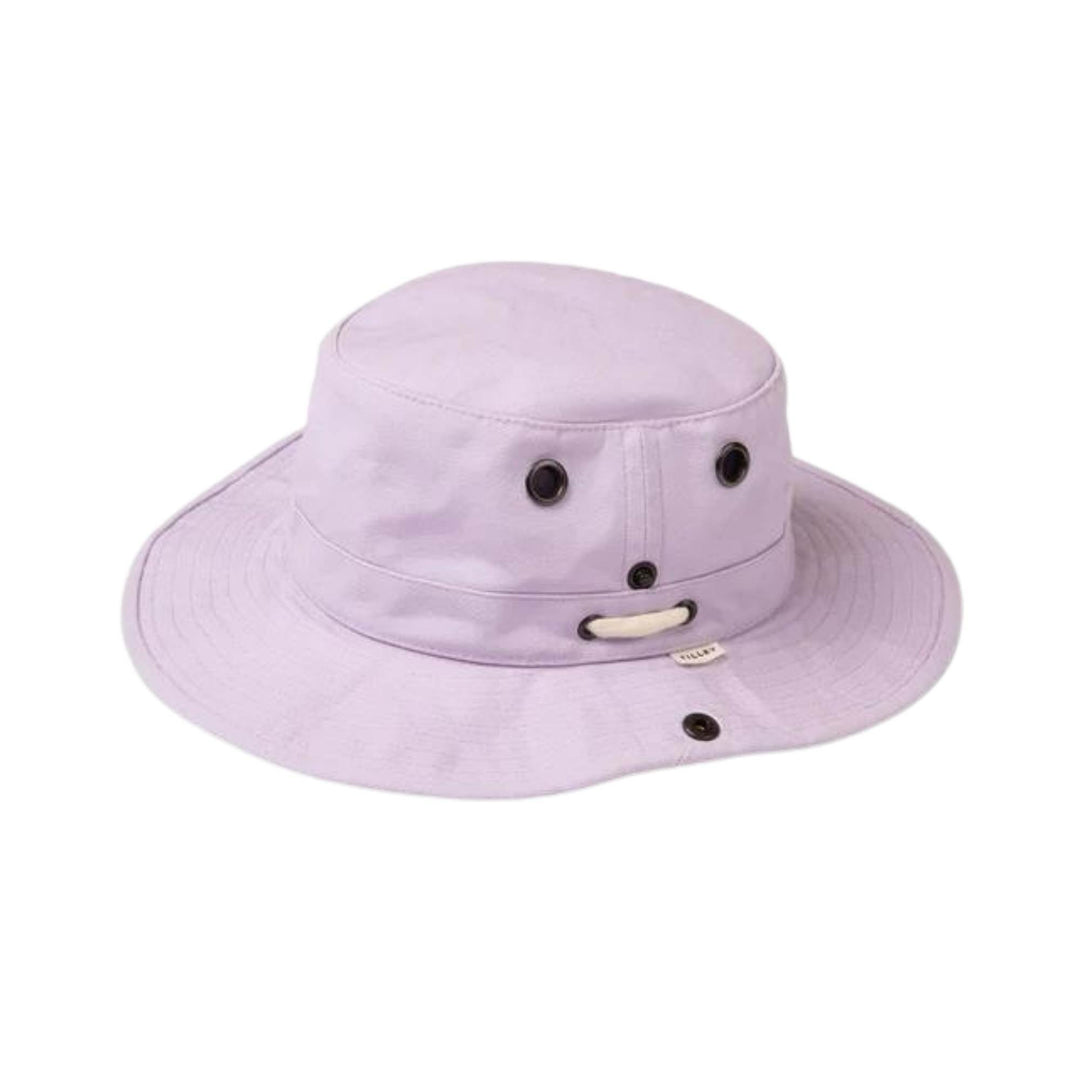 Chapeau T3 Wanderer par tilley mauve vu de 3/4