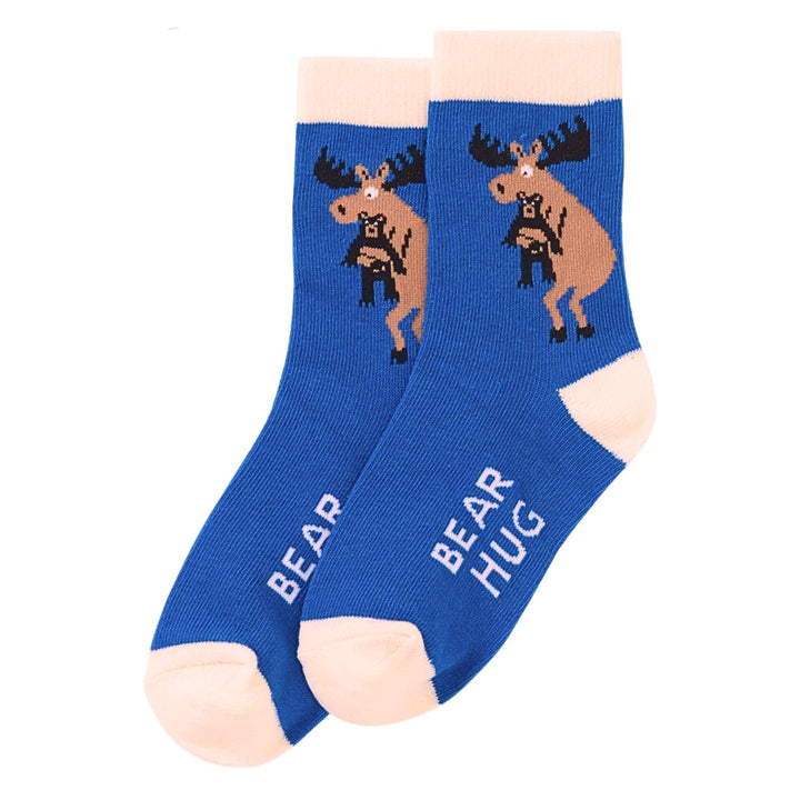 Chaussettes pour enfant Câlin d'ours avec orignal par La petite maison bleue par Hatley