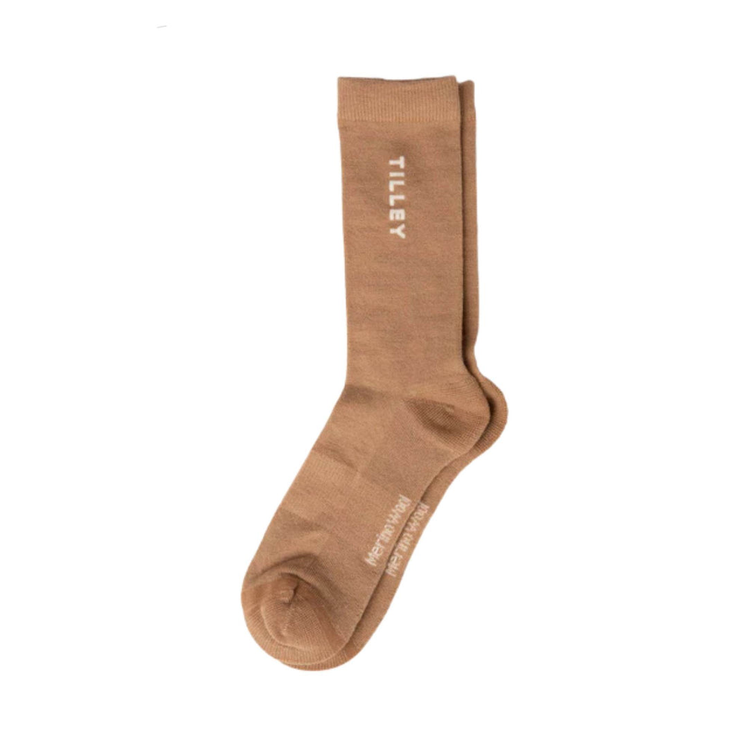 Chaussettes simples beiges par Tilley