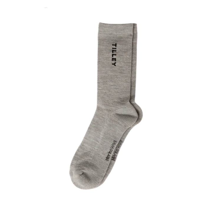 Chaussettes simples grises par Tilley