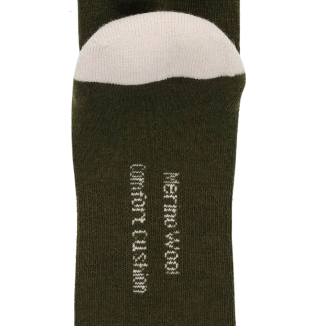 Dessous des Chaussettes à motif de paysage vert par Tilley