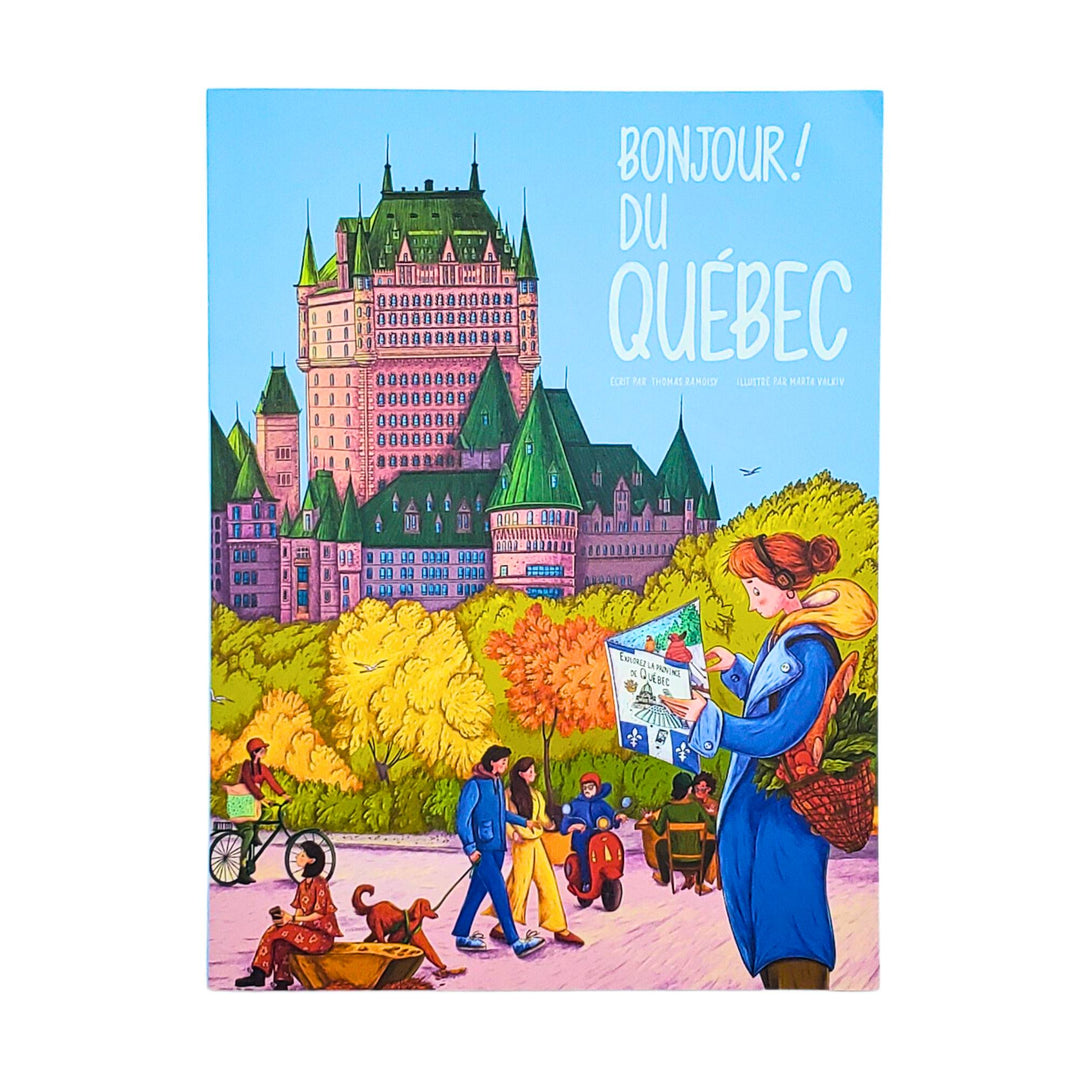 Couverture du Livre Bonjour du Québec vu de devant