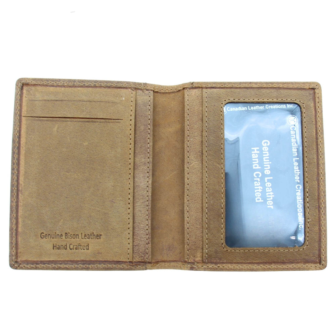 Bison Leather Card Holder