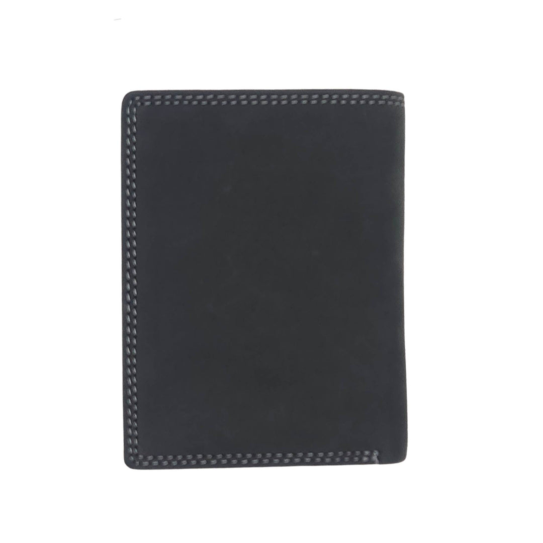 Portefeuille noir w1421 par Canadian Leather vu de derrière