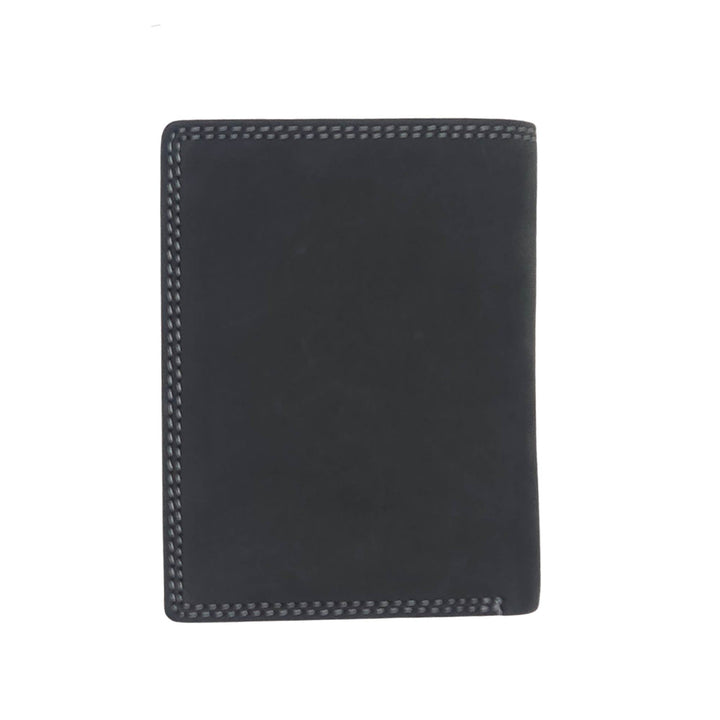 Portefeuille noir w1421 par Canadian Leather vu de derrière
