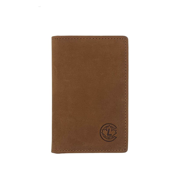 Portefeuille brun wc08 par Canadian Leather vu de devant