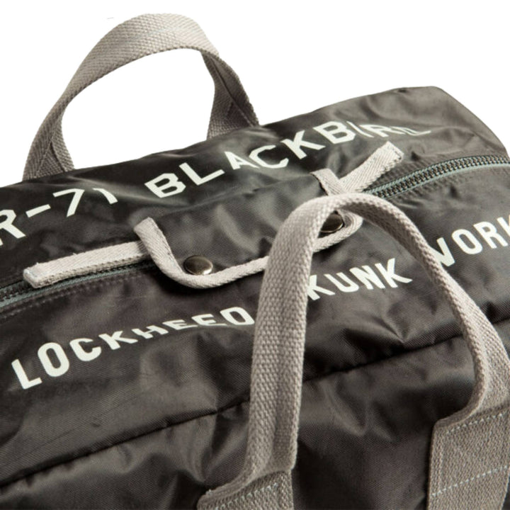 Dessus du Sac Lockheed gris foncé avec poignées par Red Canoe
