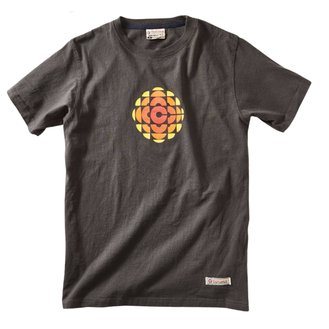 T-shirt CBC Radio canada charbon pour homme par Red Canoe