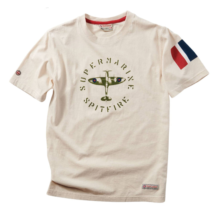 T-shirt super marine spitfire stone pour homme par Red Canoe